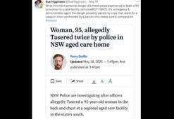 Polisin 95 yaşındaki kadını şok tabancasıyla yaralamasına tepkiler büyüyor