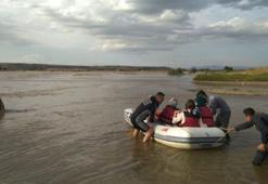 25 kişi mahsur kalmıştı; DSİ'den Batman Çayı uyarısı