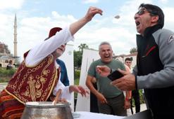 Edirne'de, 'Türk Mutfağı Haftası' saray lezzeti 'deva-i misk helvası' ikramıyla başladı