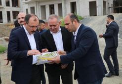 Bakan Muş'tan Samsun’da kitap kafe ve kütüphane inşaatında inceleme