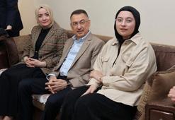 Fuat Oktay, 248'inci saatte enkazdan kurtarılan Aleyna'yı ziyaret etti