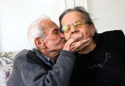 Bolu'nun en uzun süredir evli çiftinin 65 yıldır bitmeyen aşkı
