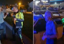 Alkolmetreye üflemeyi reddeden sürücü polise zor anlar yaşattı: Bıraktım gidiyorum arabayı, hadi hayırlı uğurlu olsun