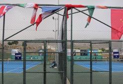 2'nci Uluslararası Cudi Cup Tenis Turnuvası 'Cudi ve Gabar' kortlarında devam ediyor