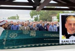 Gazeteci Sanlı Ergin son yolculuğuna uğurlandı