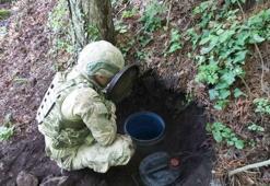 Amanoslar’da PKK’nın malzemeleri ele geçirildi