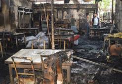 Siirt'te 3 iş yeri yandı