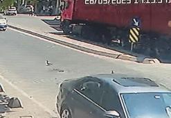 Sancaktepe'de nakliye kamyonu akülü sandalyesi ile ilerleyen engelliye çarptı