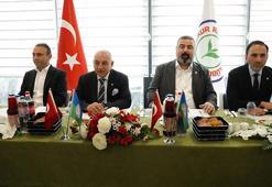 TFF Başkanı Mehmet Büyükekşi, akademi ziyaretlerine Rizespor ile devam etti