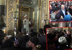 Bakan Soylu sabah namazını Ayasofya Camii'nde kıldı