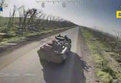 Ukrayna’ya ait intihar İHA’ları, Rus askeri araçlarını böyle vurdu