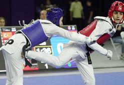 Milli tekvandocu Hatice Kübra İlgün, Bakü'de yarı finale yükseldi