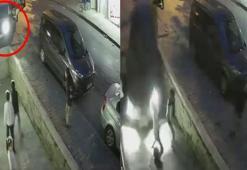 Sultangazi’de otomobil oyun oynayan çocukların arasına daldı