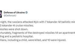 Rusya, Ukrayna’yı İskender füzeleriyle vurdu: 3 ölü, 10 yaralı