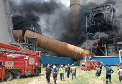 Kahramanmaraş'ta termik santralde yangın