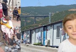 Konteyner kentte yaşayan Merve'nin tekerlekli sandalyesini çaldılar