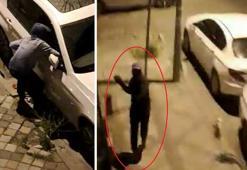 Bağcılar'da otomobile giren hırsızlara balkondan patates fırlattı