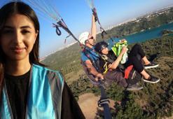 Kanseri yenen Melisa’dan yamaç paraşütlü kurban bağışı çağrısı
