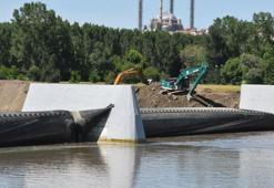 Meriç Nehri'nde hidroelektrik santralinde sona gelindi