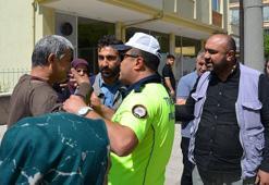 Yaralı çocuğun dedesi, torununa çarpan sürücü zannedip, yardım eden kişiye saldırdı