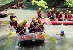 18 bin nüfuslu Orhaneli, iki yılda 15 bin rafting tutkununu ağırladı