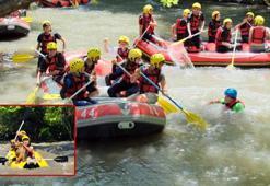 18 bin nüfuslu Orhaneli, iki yılda 15 bin rafting tutkununu ağırladı