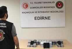 Kapıkule'de 200 adet kaçak cep telefonu ele geçirildi