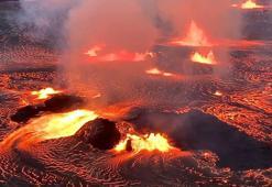 Kilauea yanardağında patlama kamerada