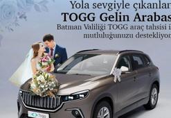 Togg, Batman'da gelin arabası olarak kullanılacak