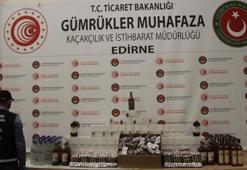 Kapıkule'de 1 milyon TL'lik elektronik sigara, içki ve ilaç ele geçirildi