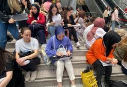 İstanbul Adalet Sarayı'nda katiplik sınavı yoğunluğu