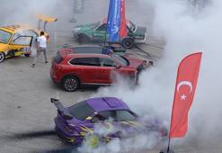 'Drift' tutkunları, Modifiye Araç Festivali'nde buluştu