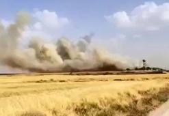 Mardin'de 150 dönüm alanda ekili buğday yandı