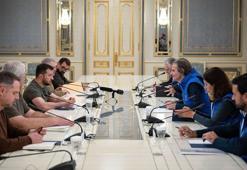 Zelenski ve IAEA Genel Direktörü Grossi ‘Kakhovka barajını’ görüştü