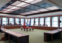 Cumhurbaşkanlığı Külliyesi'nde, NATO üyeliği toplantısı