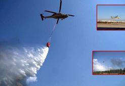 Yangın söndürme helikopteri 'Nefes' göreve başladı