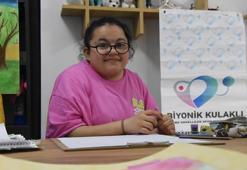 Resimle hayata tutunan işitme engelli Hilal, özel çocuklara örnek oluyor