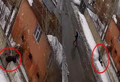 Kırılan camın üzerine düşen hırsız, paspasla yere damlayan kanını temizledi