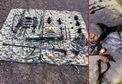 Pençe Operasyonu bölgelerinde PKK'ya ait silah ve mühimmat ele geçirildi
