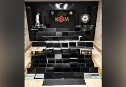 Emlak ofisinde 1 milyon liralık kaçak bilgisayarlar ele geçirildi