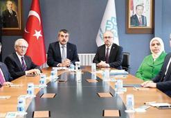 Bakan Tekin, Türkiye Maarif Vakfı'nı ziyaret etti