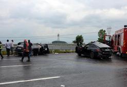 Kuzey Marmara Otoyolu’nda zincirleme kaza: 1 ölü, 2 yaralı