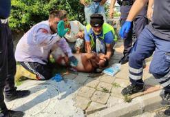 Aydın'da inşaat işçileri arasında keser ve bıçaklı kavga: 1'i polis 7 yaralı