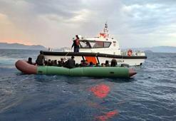 Bodrum açıklarında 27 kaçak gömen yakalandı, 19 kaçak göçmen kurtarıldı