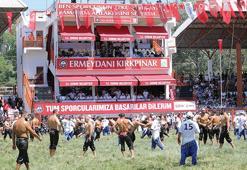 Kırkpınar'da başpehlivana 1 milyon lira ödül