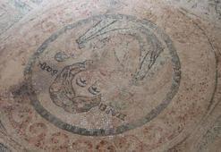 1700 yıllık Bereket Tanrıçası mozaiği Amasya Arkeoloji Müzesi'nde