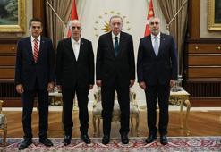 Cumhurbaşkanı Erdoğan, Asgari Ücret Komisyonu tarafları ile bir araya geldi