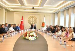 Yargıtay Başkanı Akarca, Cezayir Cumhuriyeti Yüksek Yargı Okulu Müdürü Djadi ve beraberindeki heyeti kabul etti