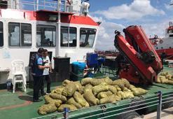 Marmara Denizi'nde kaçak midye çıkaran 21 tekneye el konuldu
