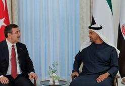 Yılmaz ve Şimşek, BAE Devlet Başkanı Şeyh Muhammed bin Zayed El Nahyan ile görüştü